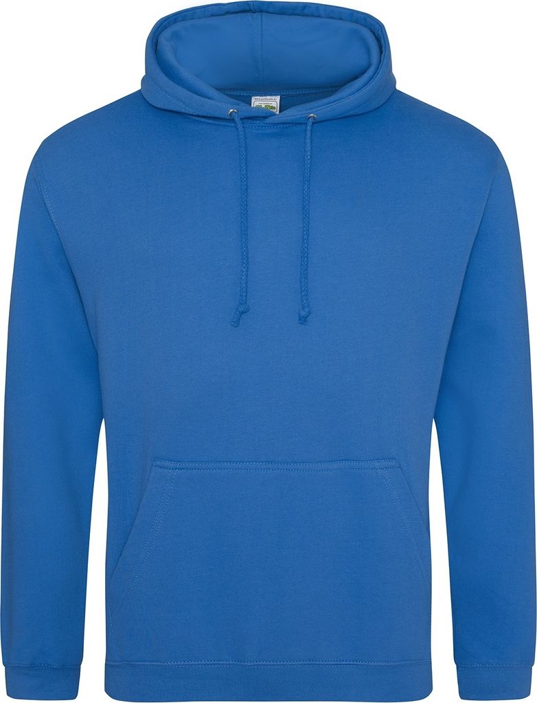 Awdis Uni Kapuzenpullover College RW164 (S) (Saphirblau)