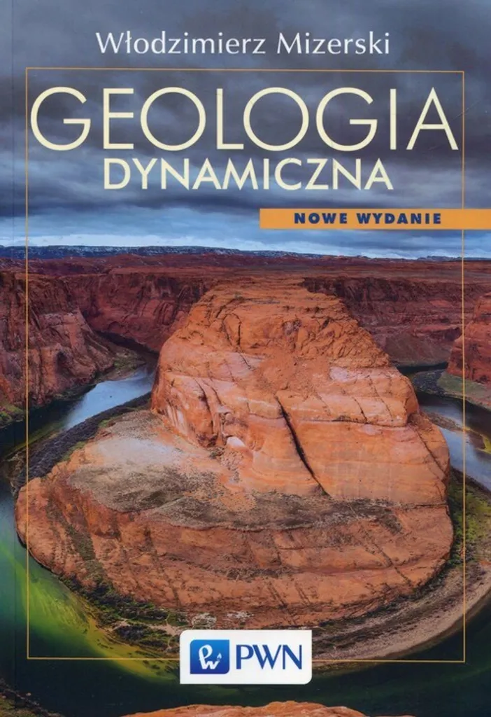 Livre de géologie dynamique en polonais par Mizerski format broché
