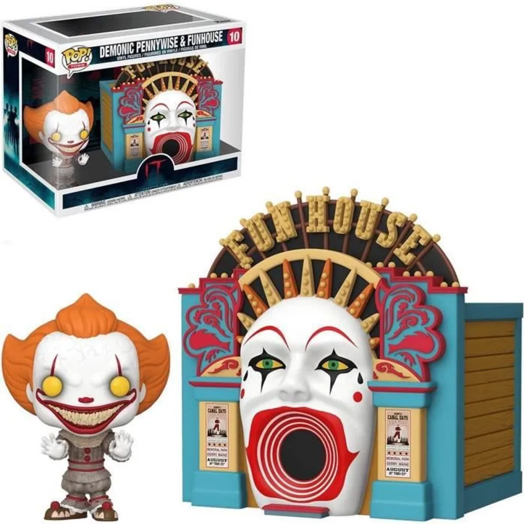 Figurine de Collection Pennywise démoniaque Funko Pop ! IT Vinyl 10