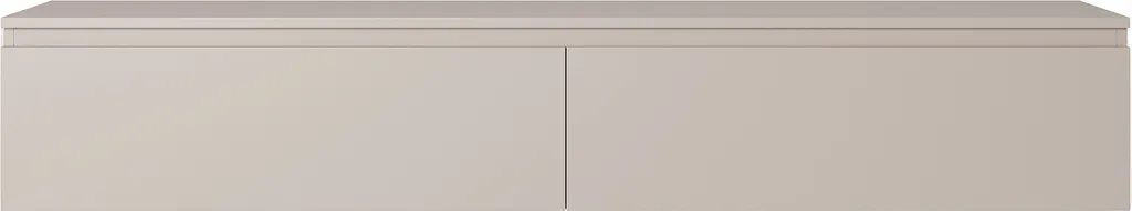 Banc TV Suspendu 175 cm Taupe Selsey SENEY : Support TV Mural Design