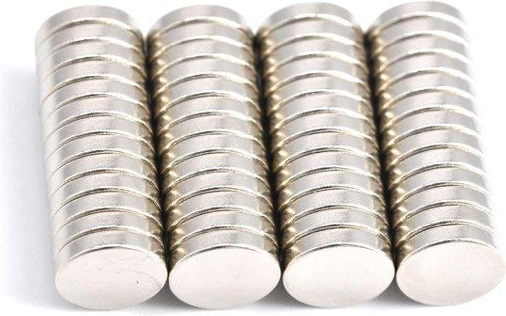 Starke Neodym Magnete 10x2mm 52Stk