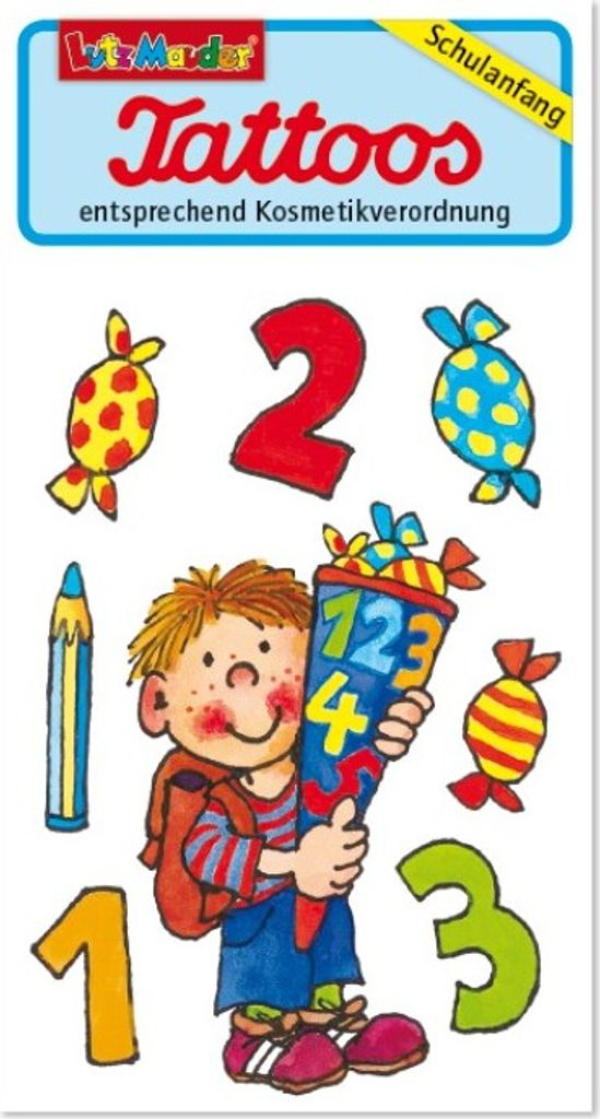 Mauder Lutz Verlag Tattoo Schulanfang Junge