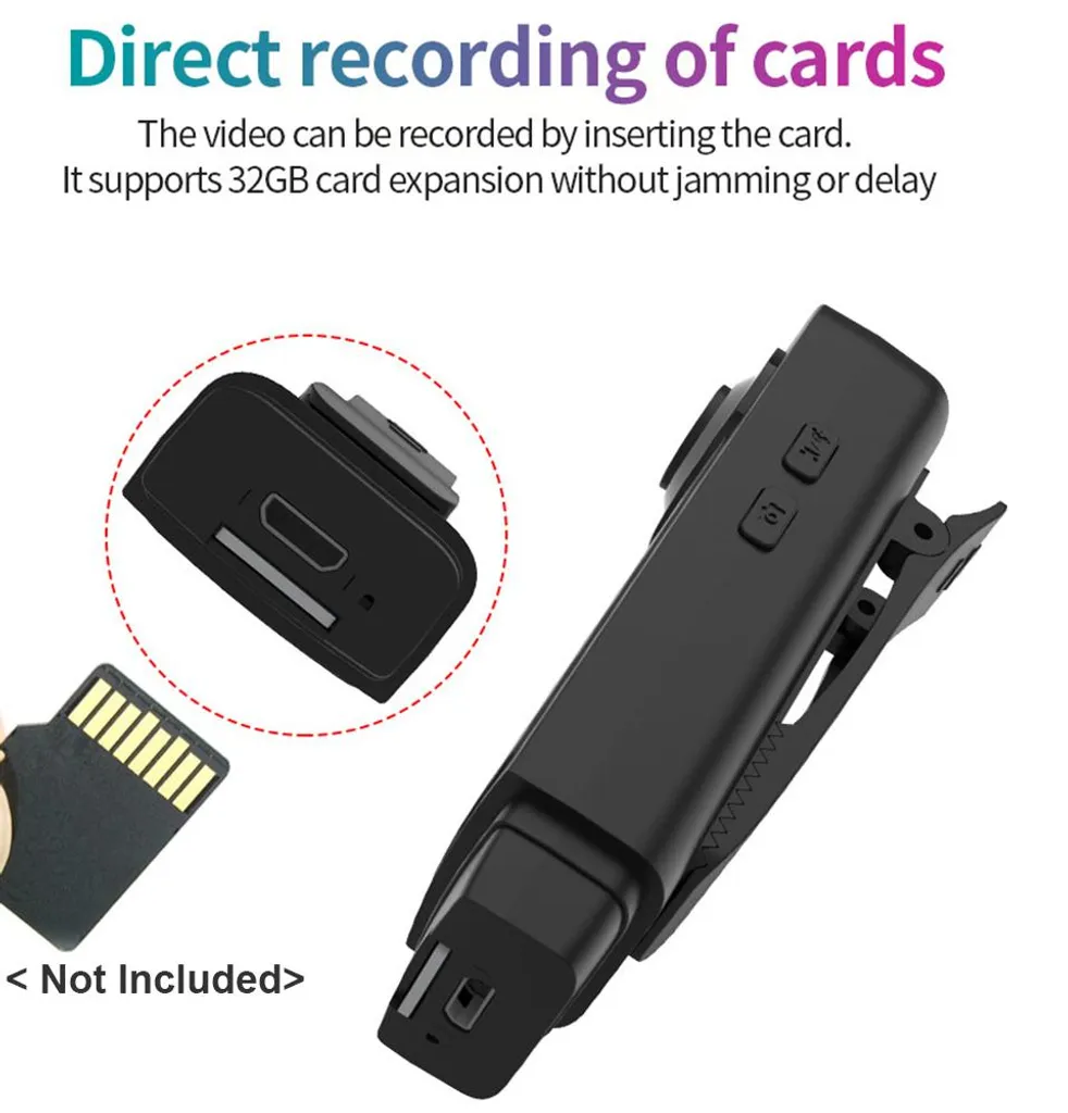 Mini Caméra de Sécurité 1080P : Protégez-vous avec Détection de Choc - 7