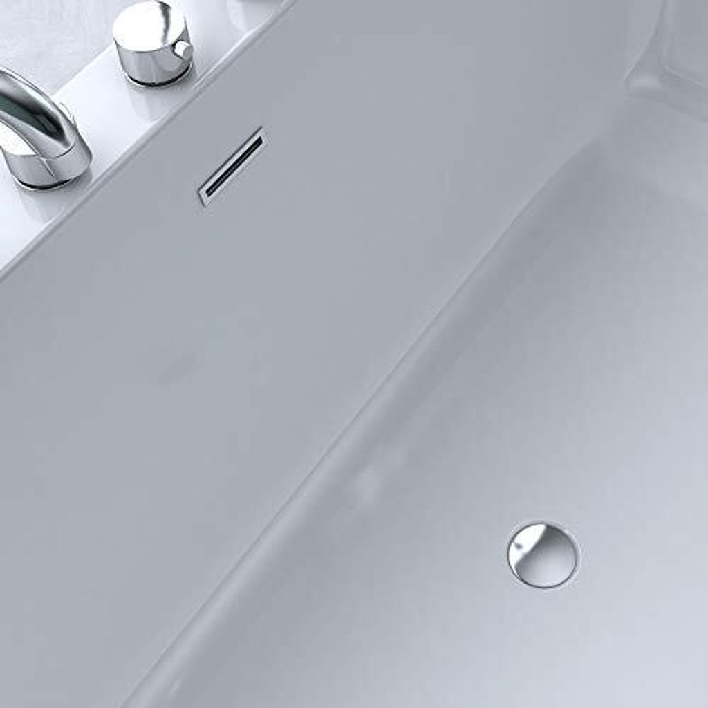 doporro Design-Badewanne Vicenza601 180x80x57cm komplett Produktbild 4