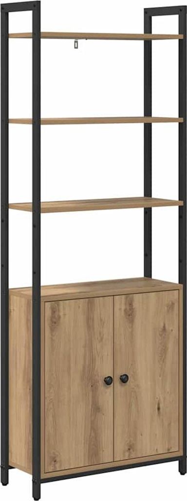 Bücherregal Artisan-Eiche 60 x 24 x 161 cm Holzwerkstoff