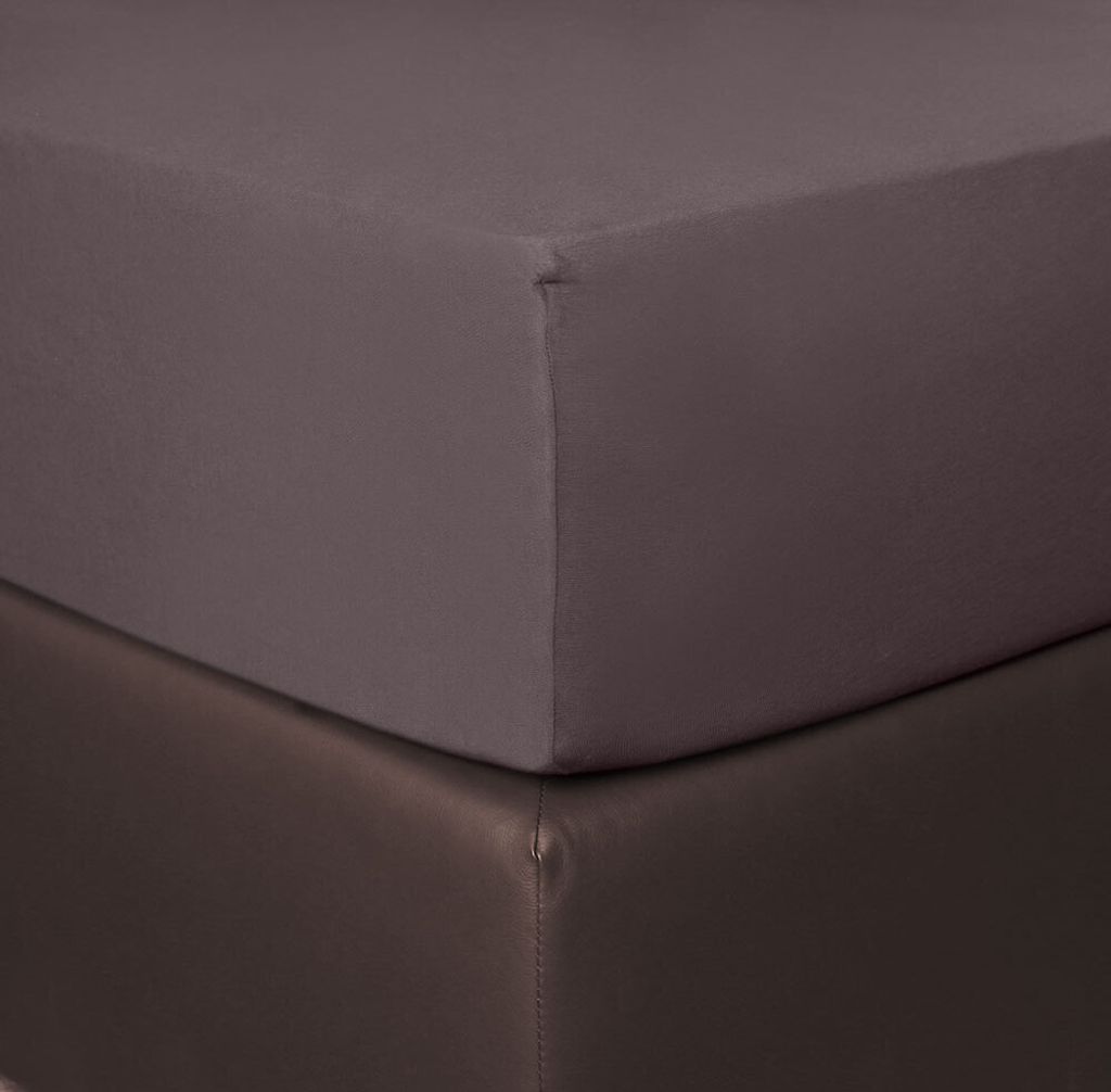 Bettwaren-Shop Boxspring Spannbettlaken Vario 140x200 - 160x220 cm graphit