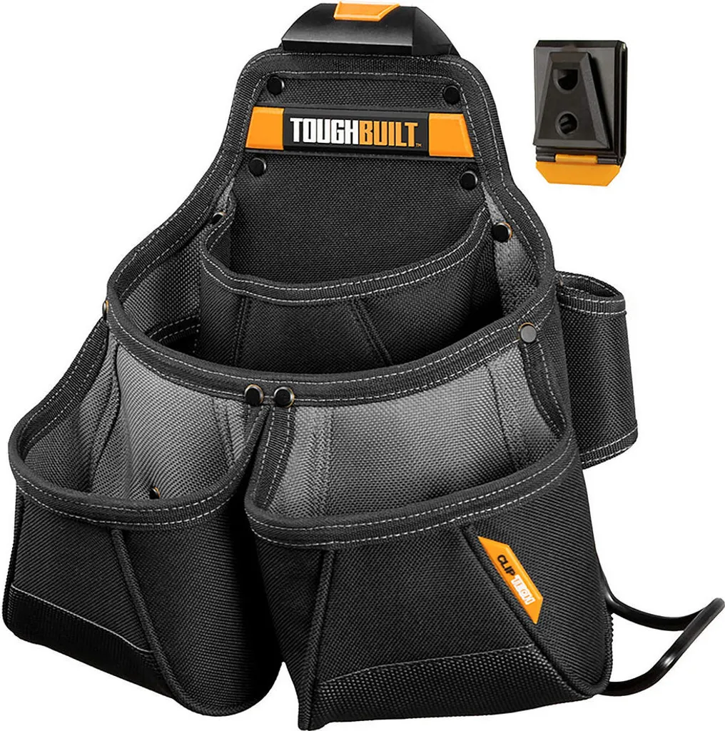 ToughBuilt Framer Large Sac à Clous CT-02 - Porte-outil Robuste Professionnel