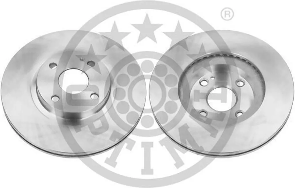 Jeu de disques de frein avant ventilés 270mm Mazda MX-5 II NB Optimal