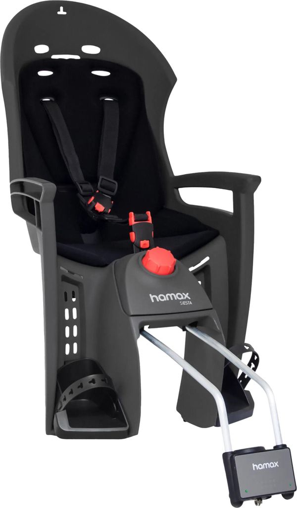 Hamax Siesta with Lockable Bracket Grey/Black Dziecięce Zdjęcie produktu 
