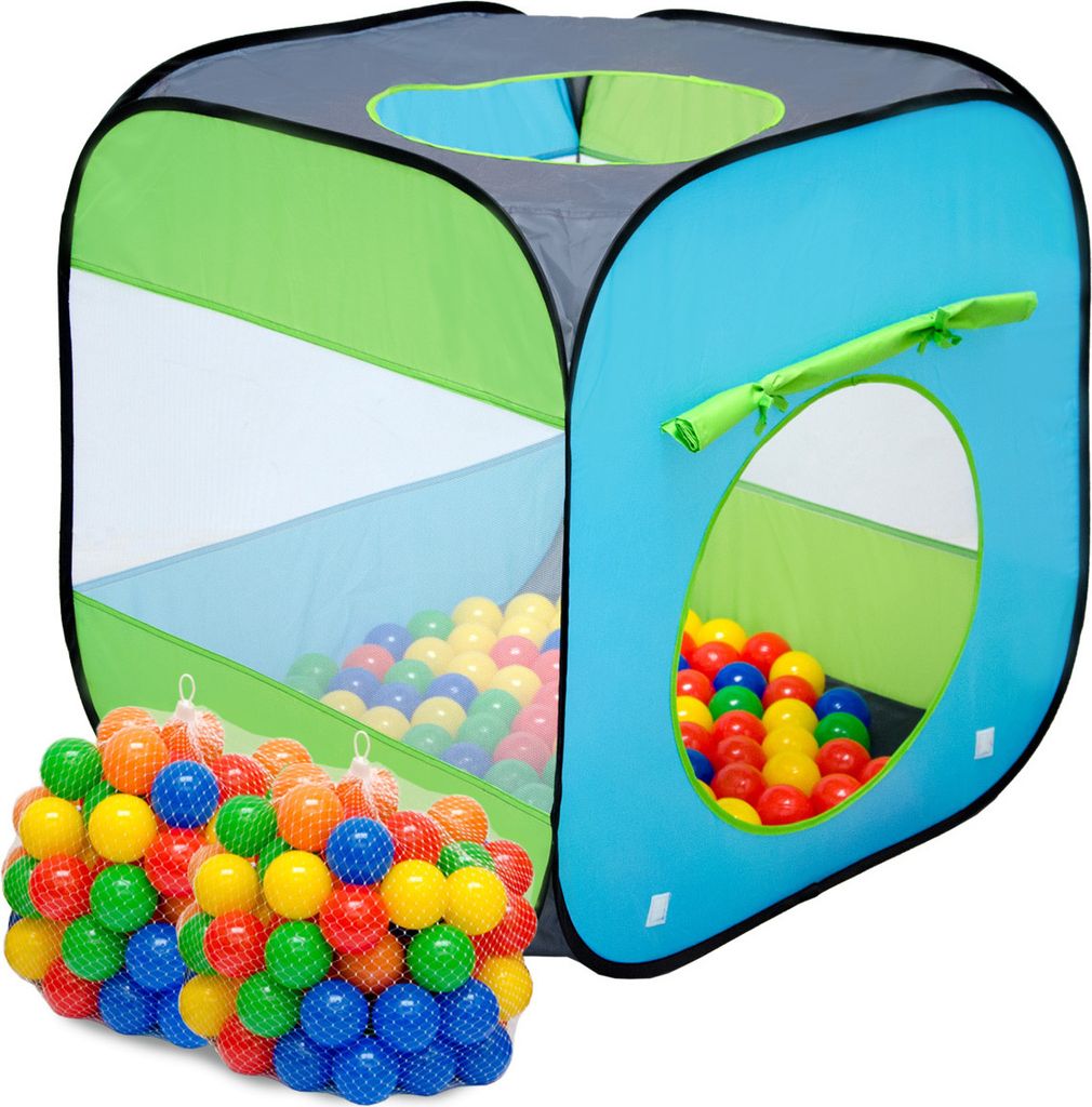 LittleTom Spielzelt Popup Kinderzelt Bällebad-Pool Arielle inkl. 200 Bällebadbällen