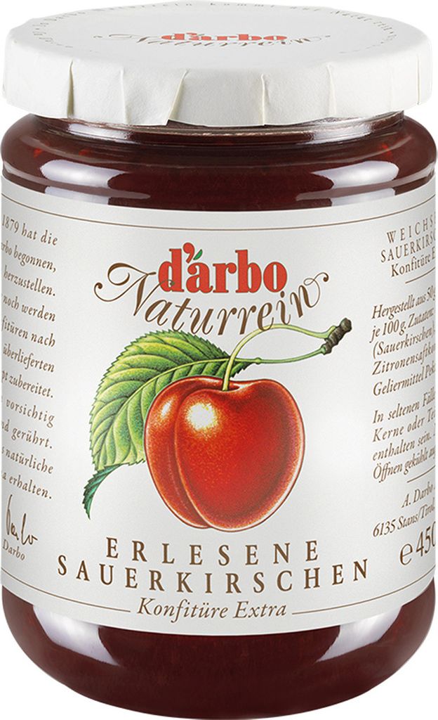 Darbo Naturrein erlesene Sauerkirsche Produktbild 