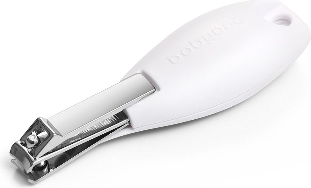 BabyOno Ergonomische Nagelknipser - Weiß Produktbild 