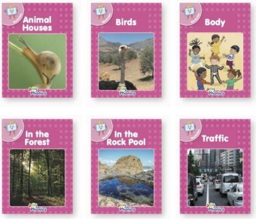 Jolly Phonics Pink Readers Nonfiction