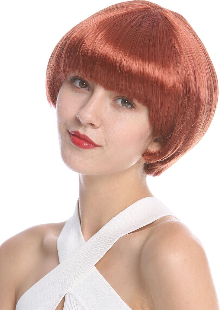 WIG ME UP Perücke rot, französischer Page 7804-135 Produktbild 