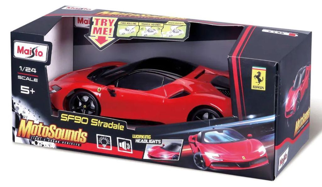 Maisto Ferrari Sf90 Stradale Auto 1:24 Produktbild 