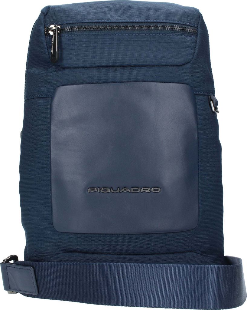 Herren Umhängetasche One-Shoulder-Rucksack Piquadro Macbeth Outca5311s115 Herren Leder Blau