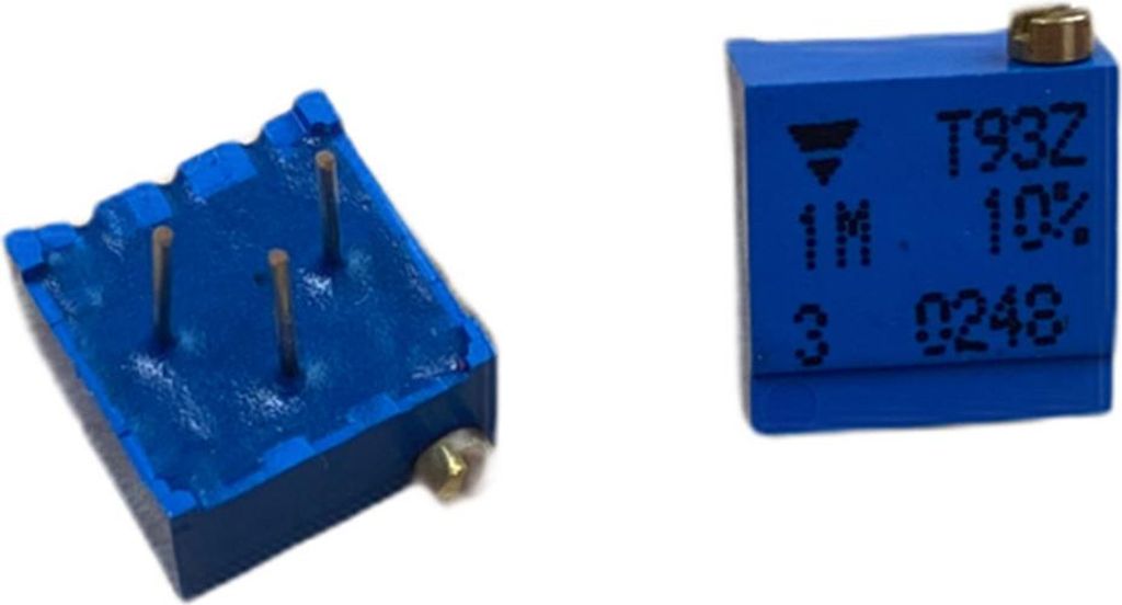 T93Z105KT20 T93 Z 1M 10% 0,06W Trimm potentiometer #740291