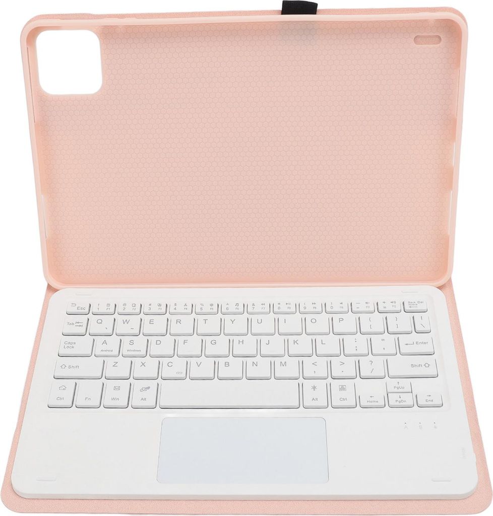 Tastaturgehäuse für Xiaomi für Mi Pad 6 6 Pro 11 Zoll 2023 PolyurethanStand Cover mit magnetischer abnehmbarer Wireless Bluetooth Tastatur Pink