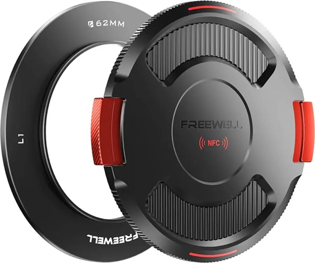 Freewell bague 62mm + couvercle : finis les filtres VND difficiles à fixer