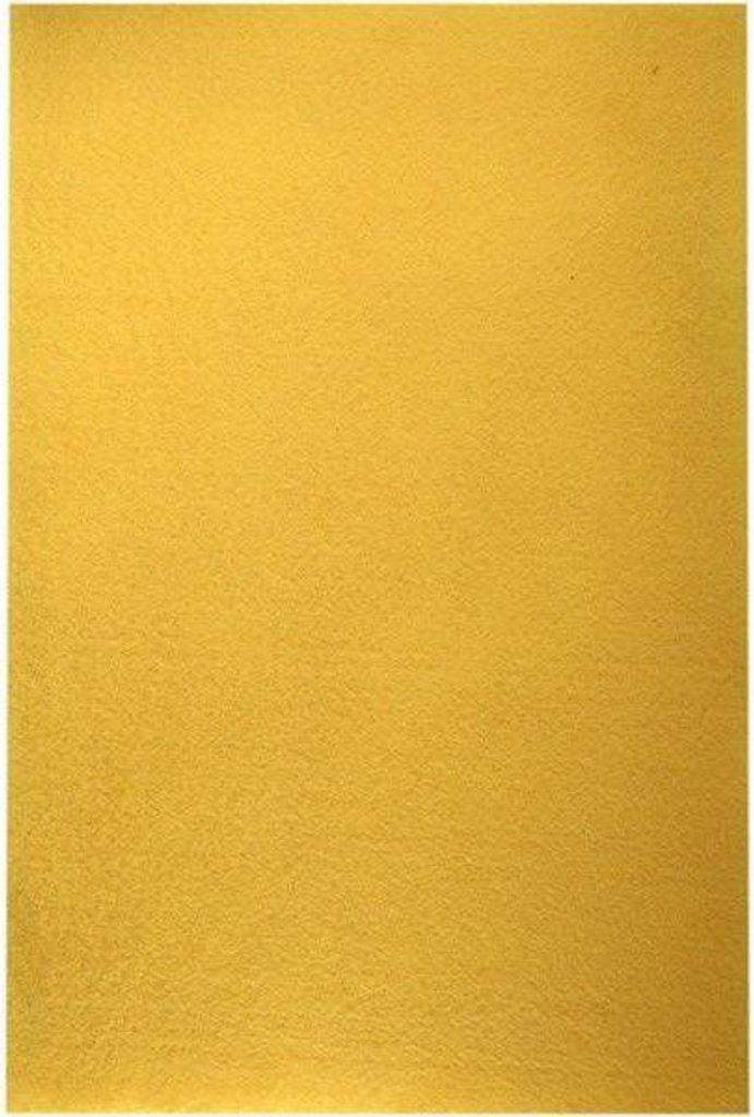 Filz für Dekoration 10 Bögen Titanum 20x30 cm Gelb - 564