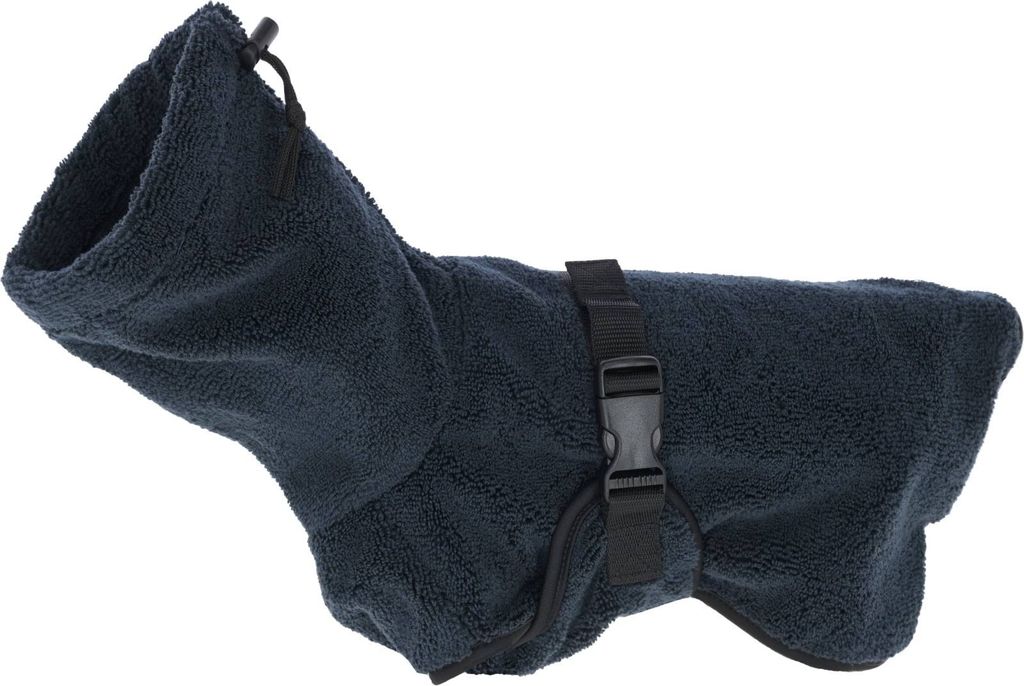 Kerbl Hunde Bademantel navy, Größe:XL