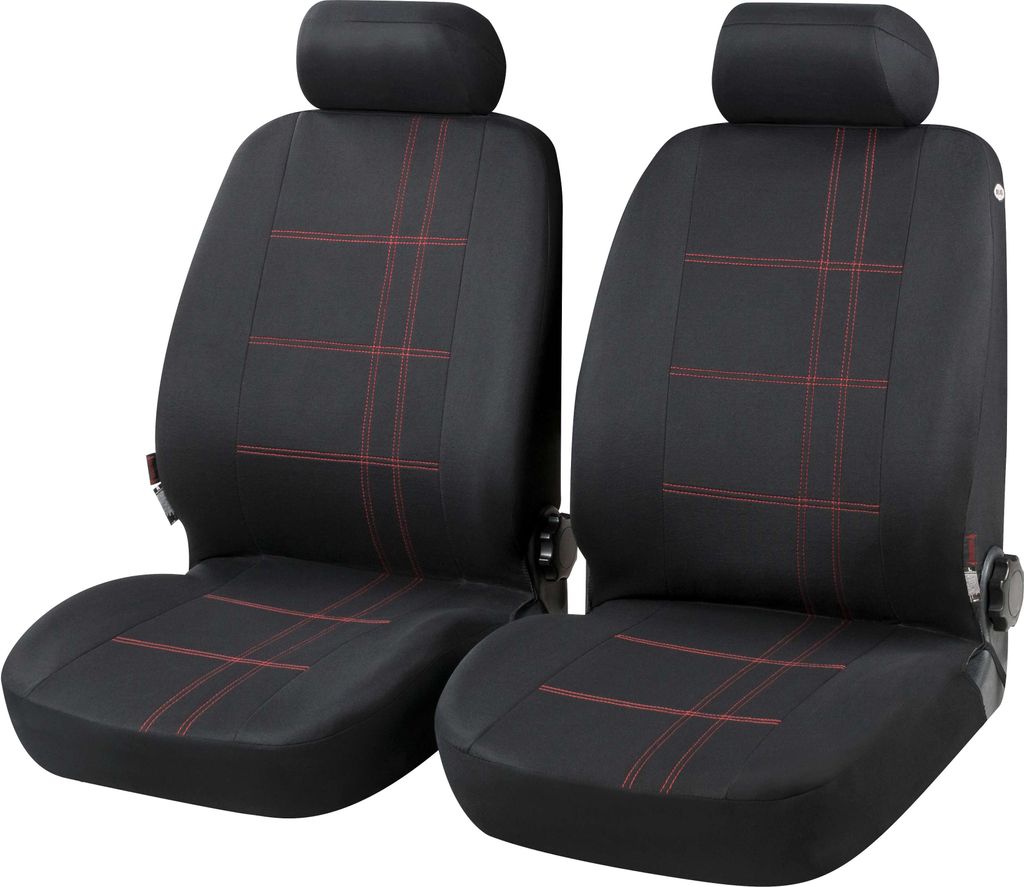 CarComfort Autositzbezug Nashville für Vordersitze schwarz, Produktbild 