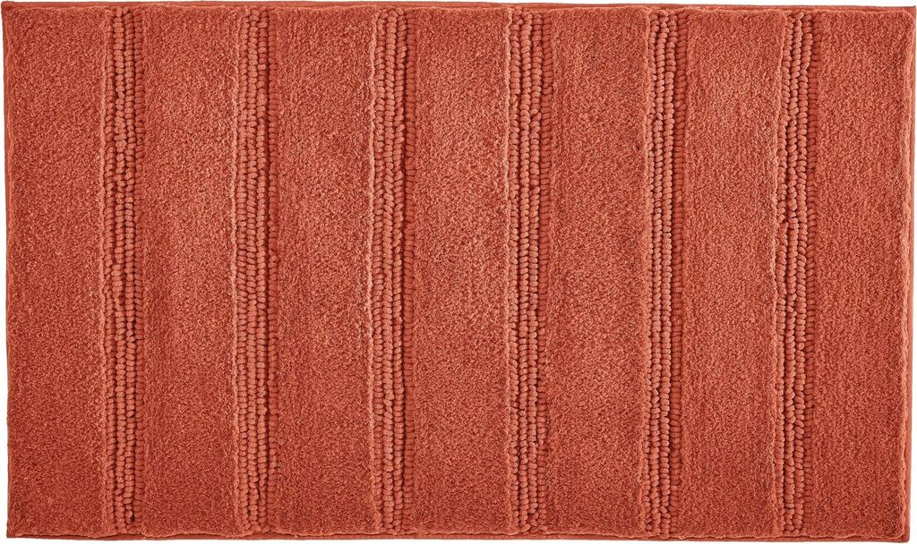 Kleine Wolke Badteppich MONROVIA Terracotta 60 x 100 cm
