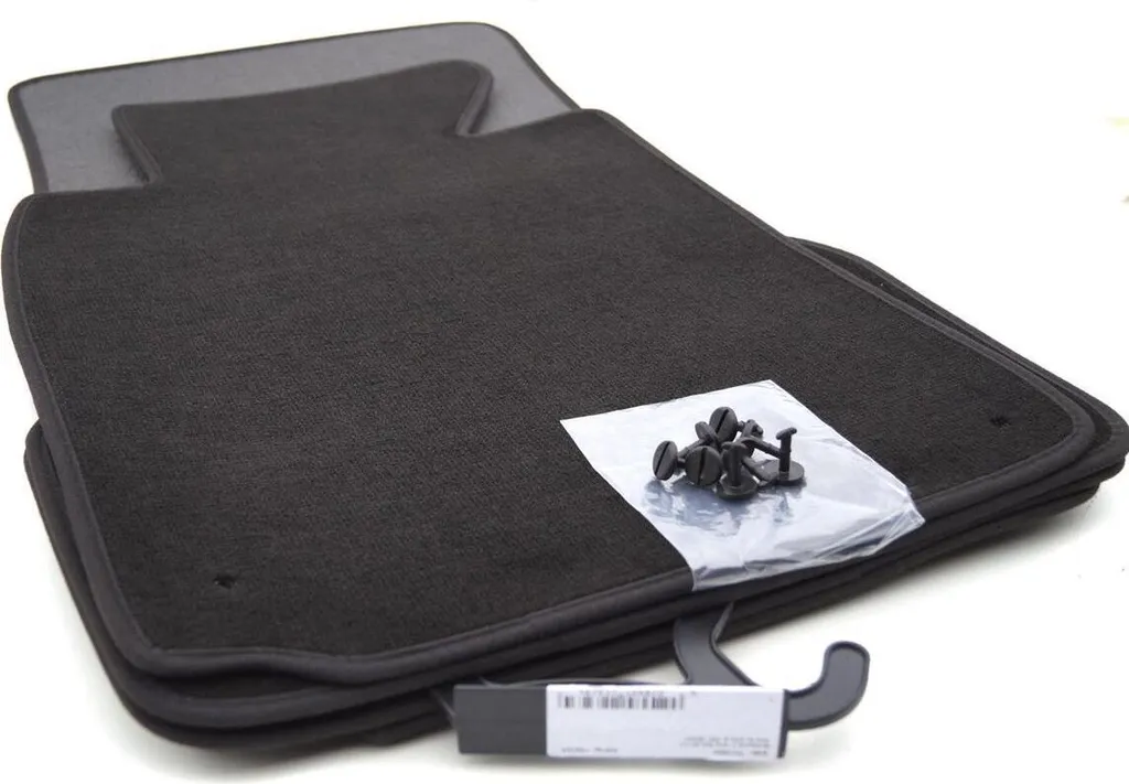 Set Tappeti Auto BMW E39 Interni Velours - Nero Premium 4 Pezzi