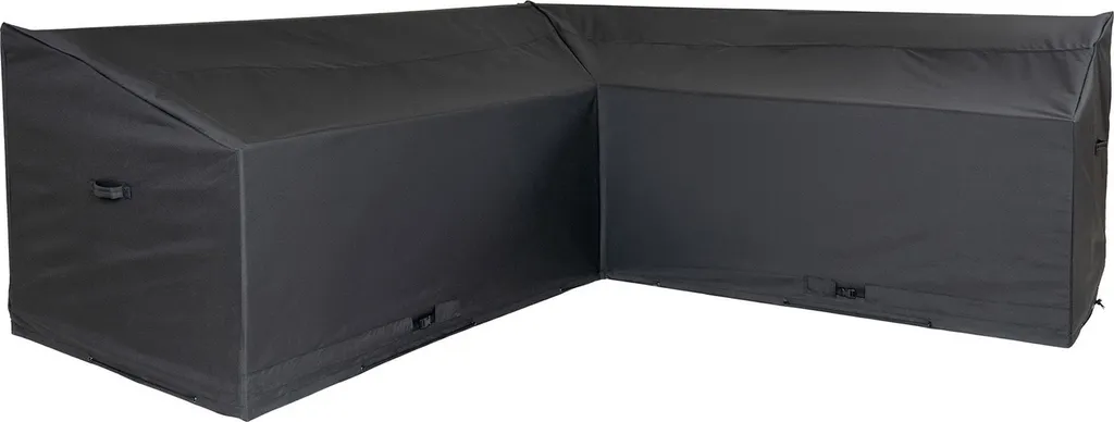Housse de protection Luxury polyester noir pour salon de jardin 252cm