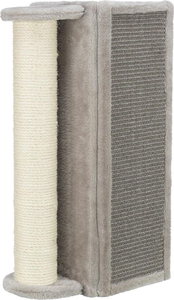 Kratzbrett für Zimmerecken 19 × 58 × 19 cm grau
