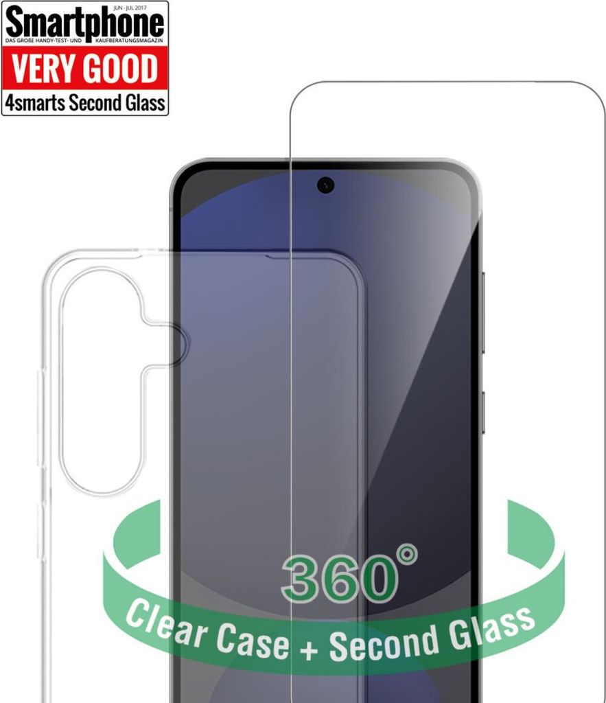 4smarts 360° Protection Set fьr Samsung Galaxy S25 FE