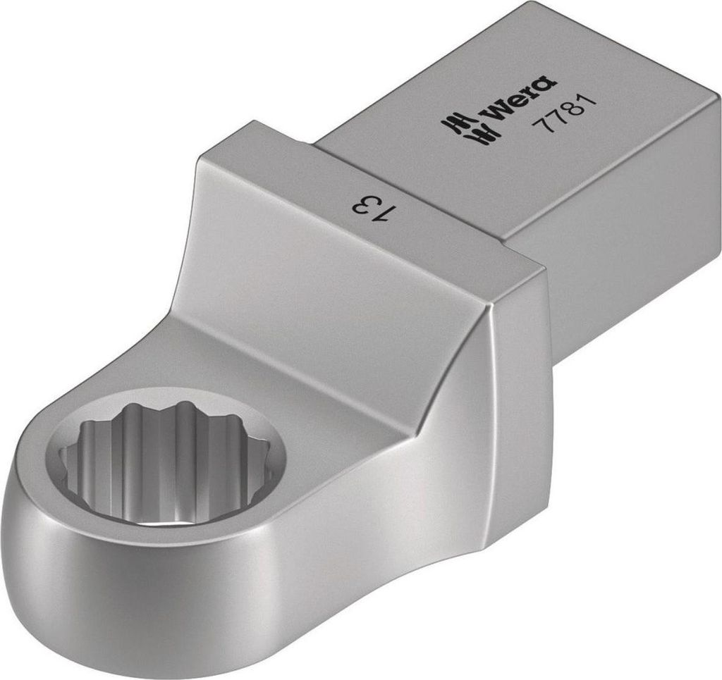 Einsteckringschlüssel 7781 SW 13mm 14x18mm CV-Stahl
