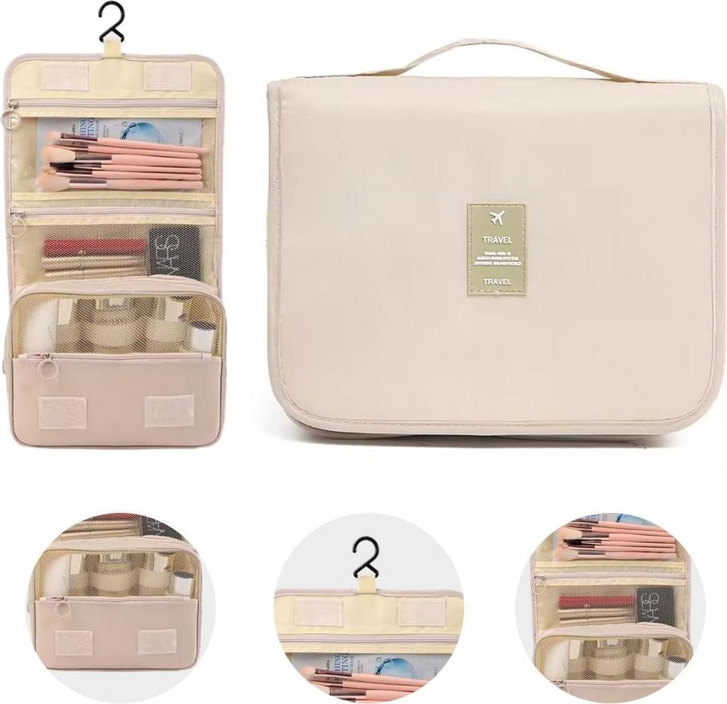 Kulturbeutel Hängend, Reise Organizer, Kosmetiktasche, Produktbild 