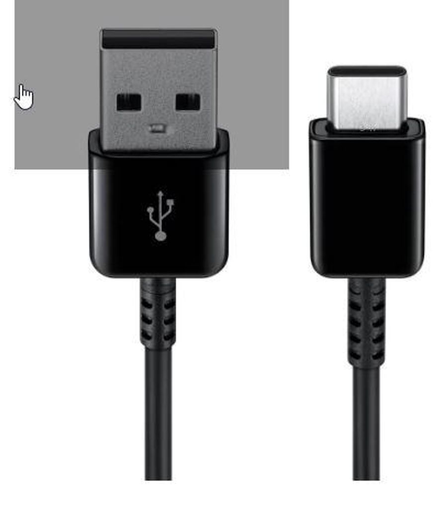Samsung kabel EP-DR140ABE, USB-A naar USB-C, 0.8 meter Productafbeelding 
