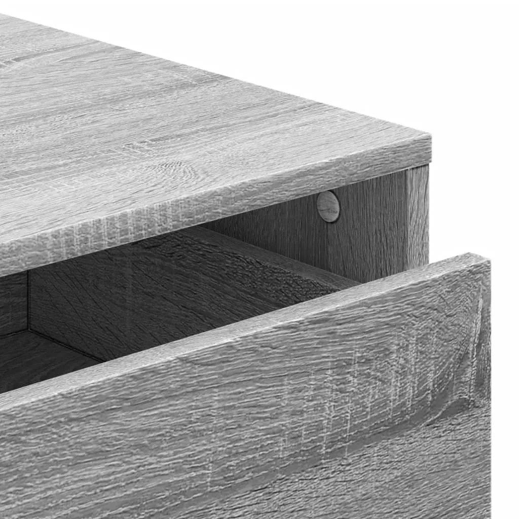 Cassettiera 60x41x76 cm Grigio Sonoma | Salvaspazio The Living Store - 9