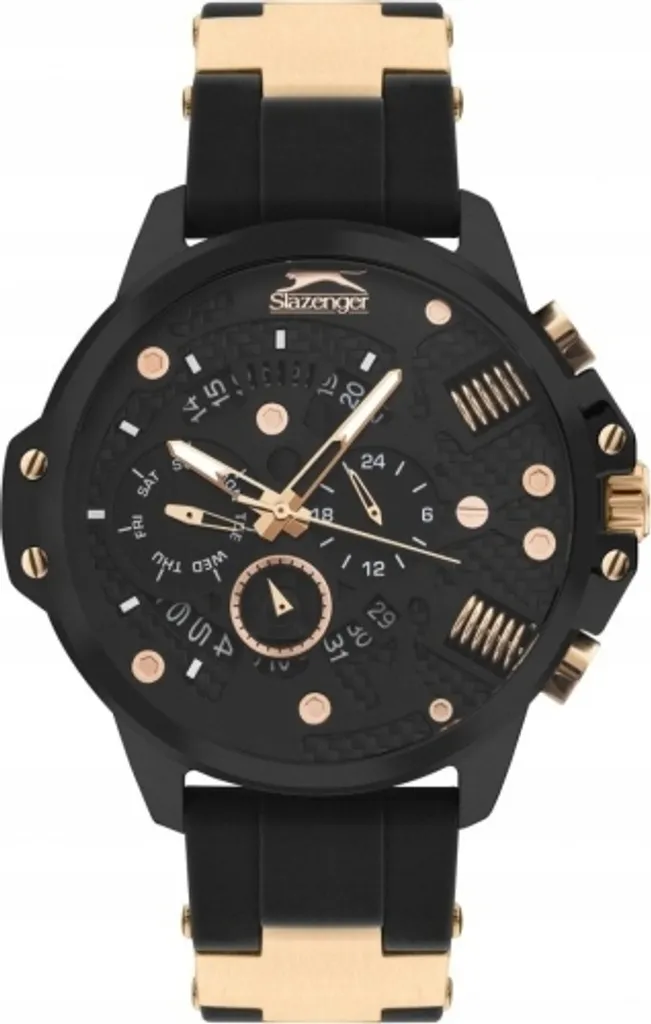 Orologio da uomo SLAZENGER SL.09.2212.2.03 in nero in regalo