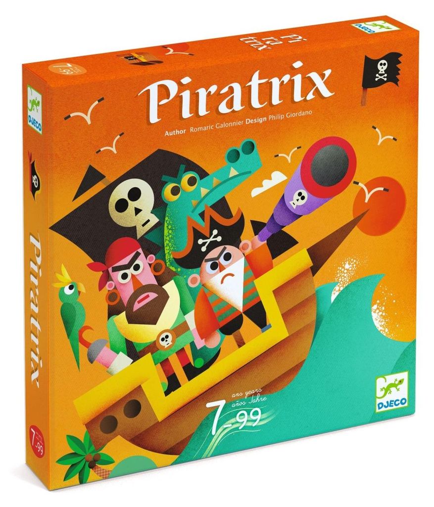 Gesellschaftsspiel Piratrix, Djeco