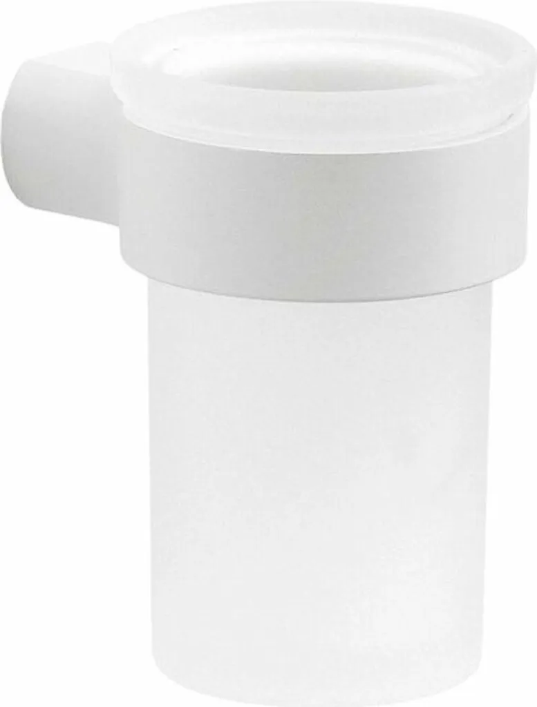 Fini le désordre : Porte-brosse à dents Gedy Pirenei blanc mat PI1002