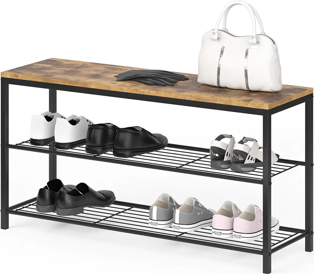 Banc de rangement chaussures Vicco Fyrk idéal pour entrée et vestibule
