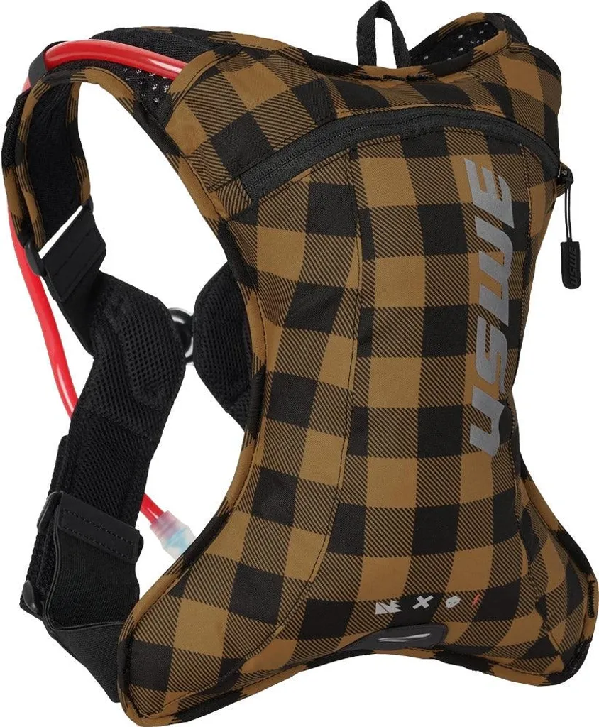 Système d'hydratation Uswe Outlander 2L Marron anti-rebond pour le cyclisme