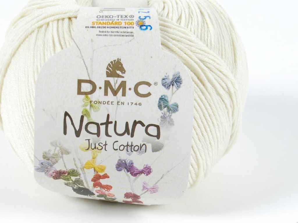 DMC Natura Just Coton – fil mat et doux 100 % coton peigné, Image du produit 