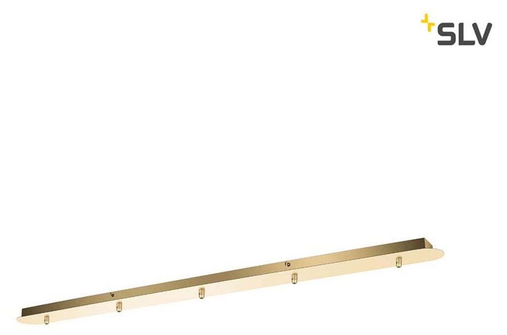 SLV 1002265 FITU, vijfdelige rozet, lang, zacht goud Productafbeelding 