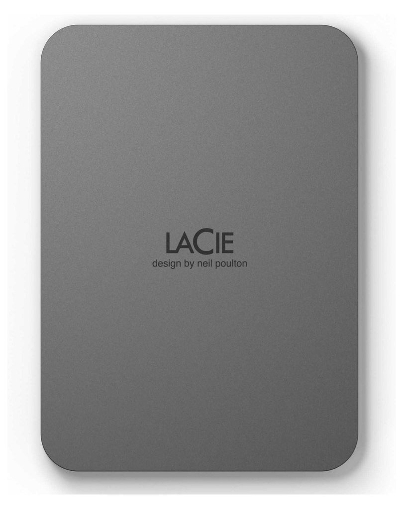LaCie Mobile Drive Secure 2TB Space Grey USB 3.1 Tipo C Immagine del prodotto 