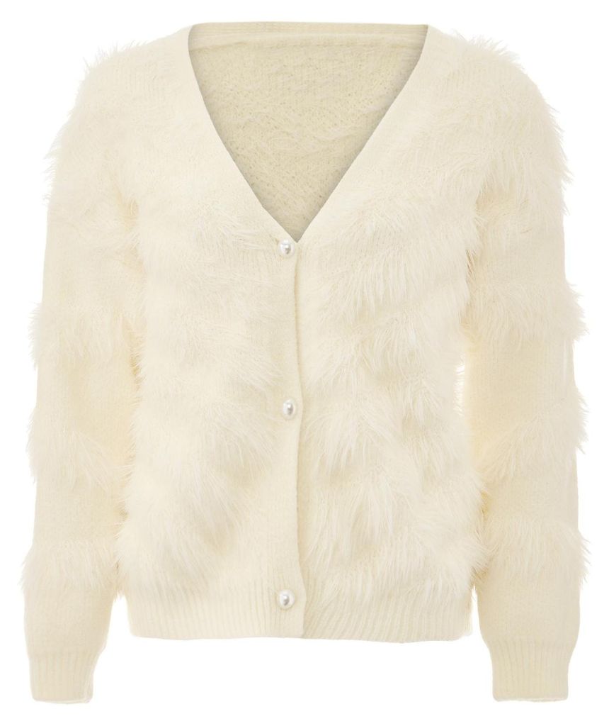 LUREA damen strickjacke - Weiss, M