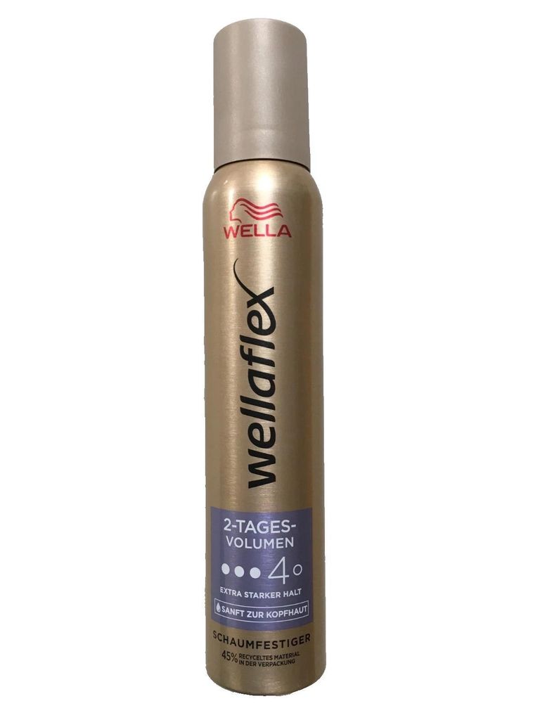Wellaflex, Mousse Volume 2 Giorni 4, 200 ml (PRODOTTO DALLA Immagine del prodotto 