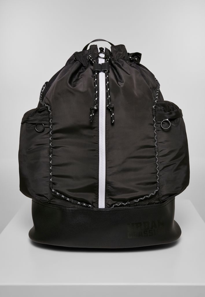 Urban Classics Tasche Light Weight Hiking Backpack Black/White