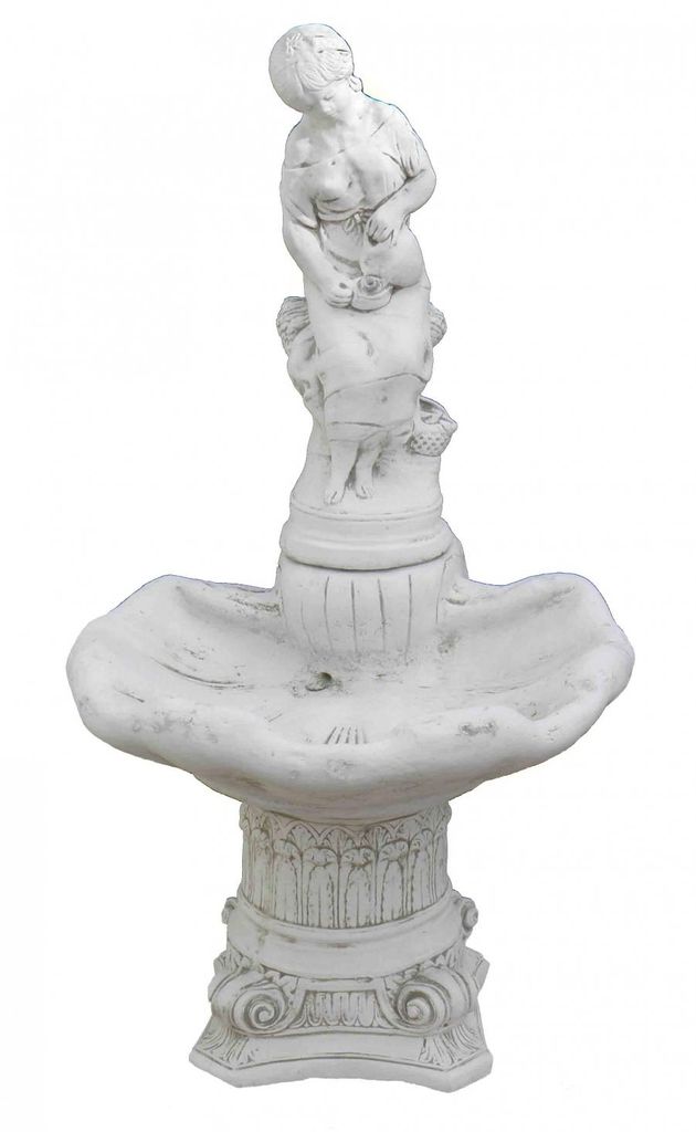 ANTIKES WOHNDESIGN Spring- & Zierbrunnen AWD-SS-017 B:66cm H:124cm