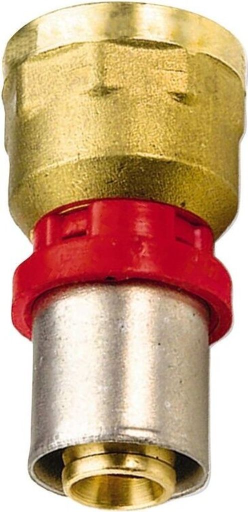 Pipetec Press-Übergang von Alu Verbundrohr 26 x 3mm auf 3/4" Innengewinde : 26 x 3 mm - 3/4 Zoll Größe: 26 x 3 mm - 3/4 Zoll