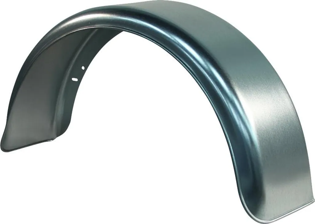 Garde-boue pour remorque de chantier acier rond 240mm largeur 860mm