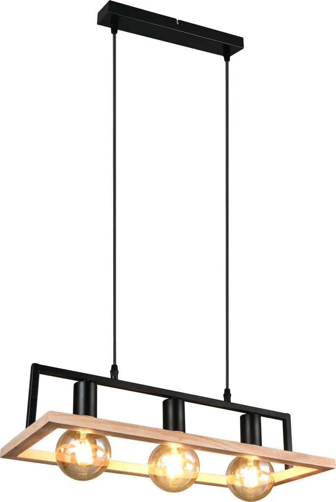 Scheda Tecnica Reality BANO Lampada Sospensione Nera 3xE27